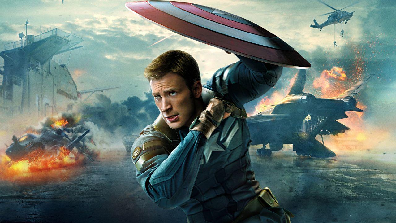 Captain America Wallpaper Desktop Chris Evans 1280x720