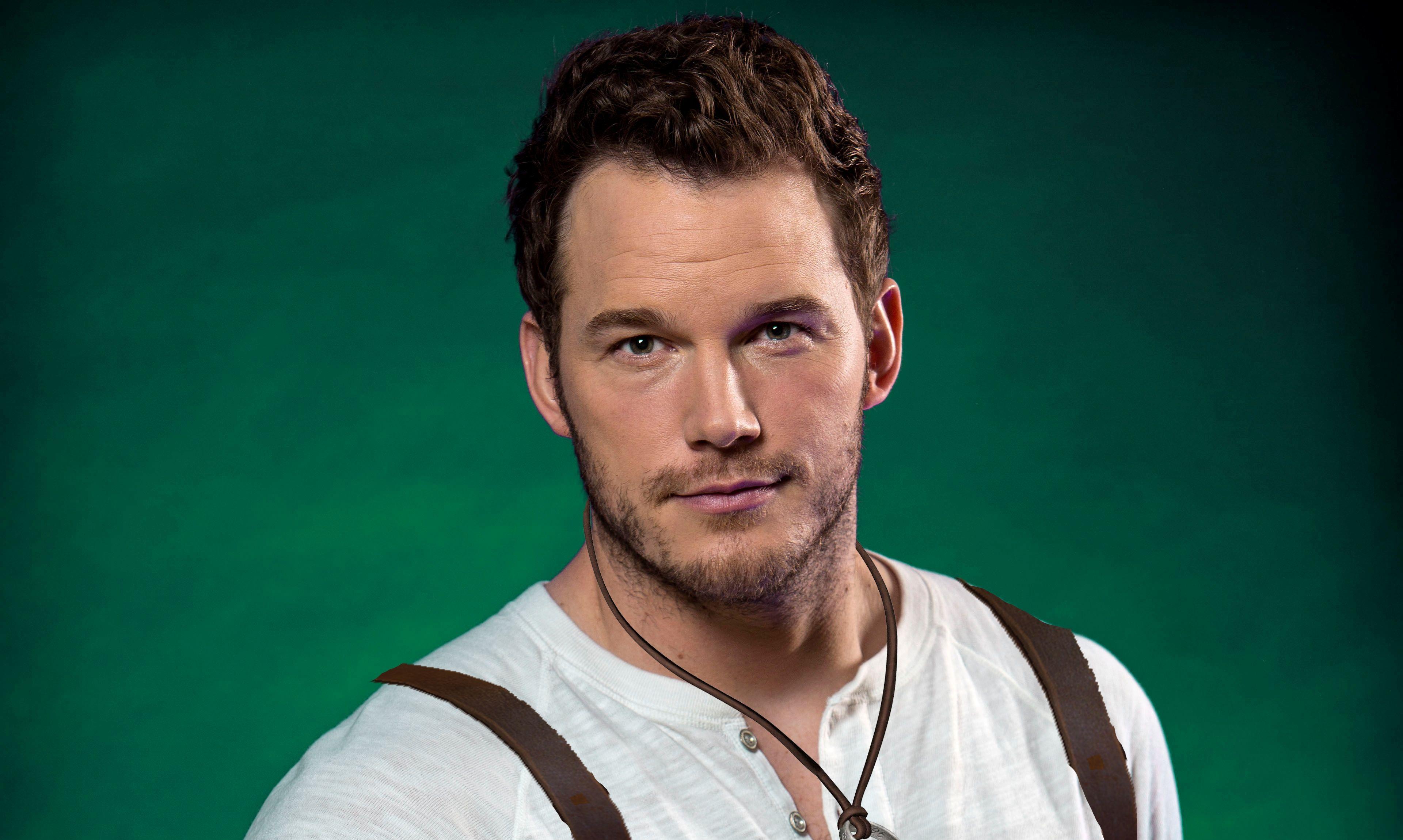 Actor Garfield Movie Wallpaper Chris Pratt 3840x2300
