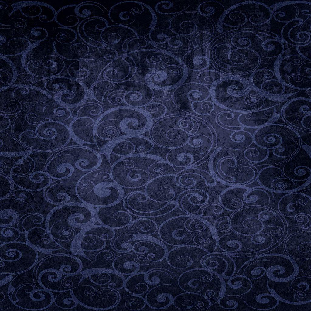 Black And Indigo Wallpaper 1024x1024