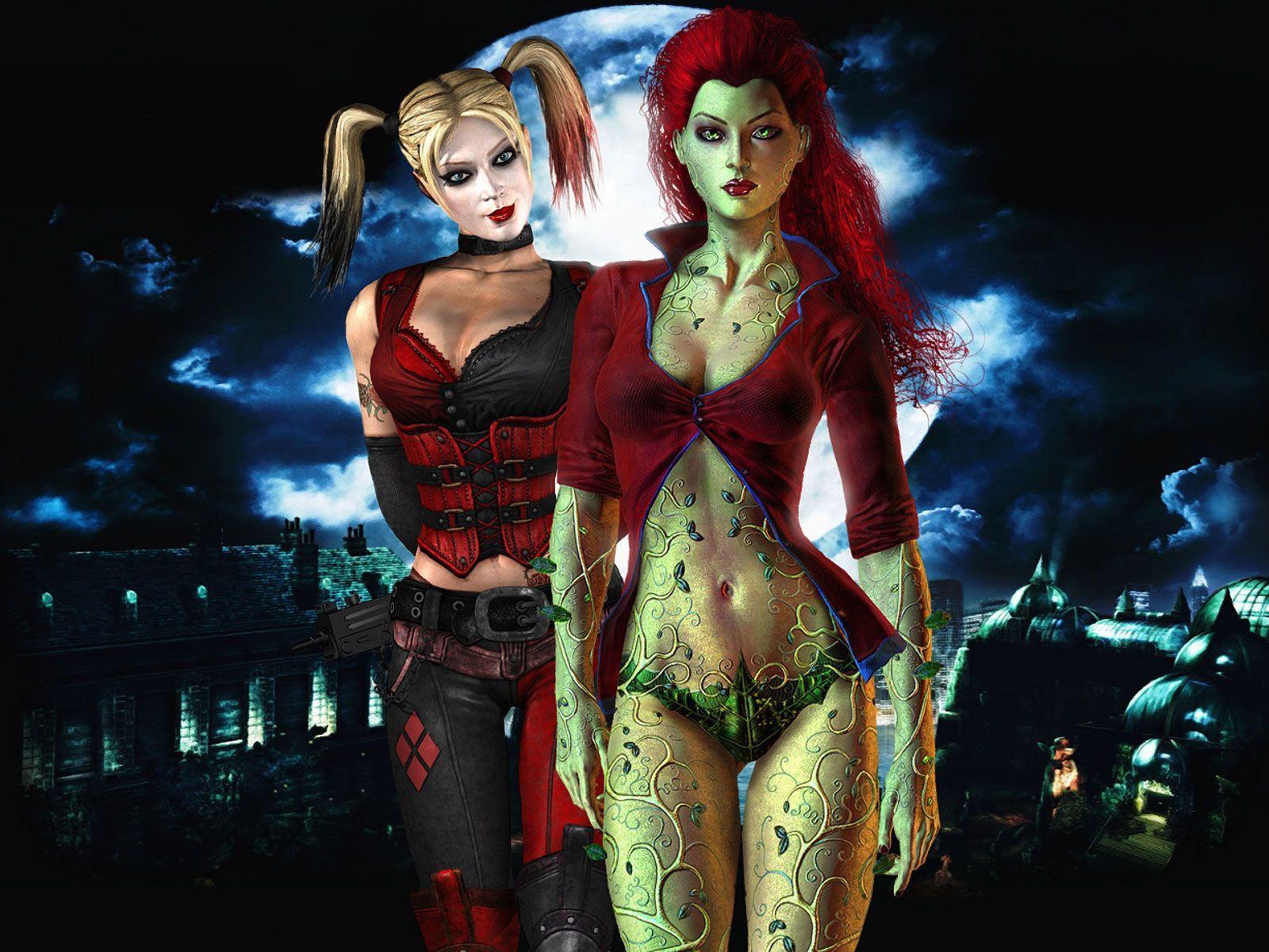 Comic Harley Quinn And Ivy Wallpaper 1600x1200