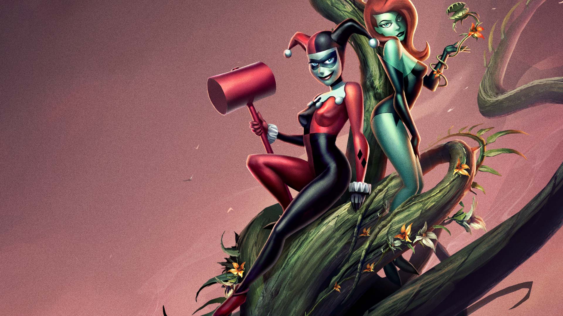 Poison Ivy And Harley Quinn Wallpaper 1920x1080