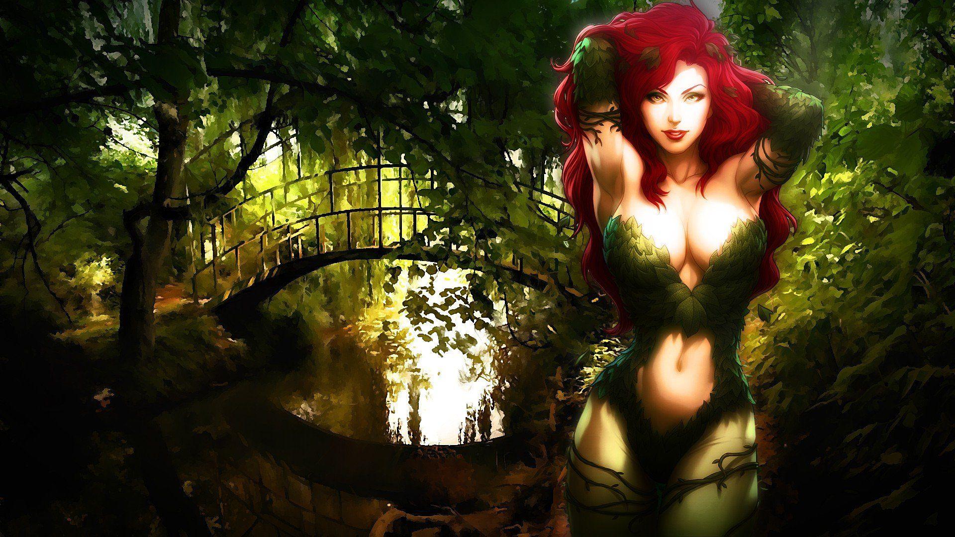 Poison Ivy Hd Wallpaper 1920x1080