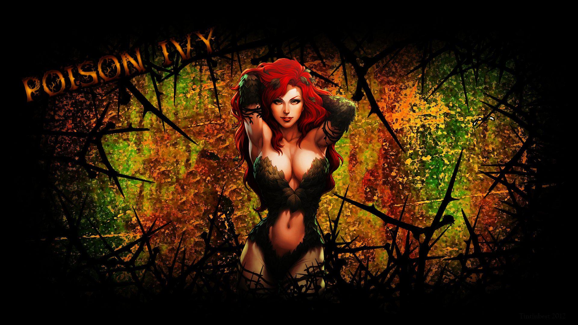 Poison Ivy Sexy Wallpaper 1920x1080