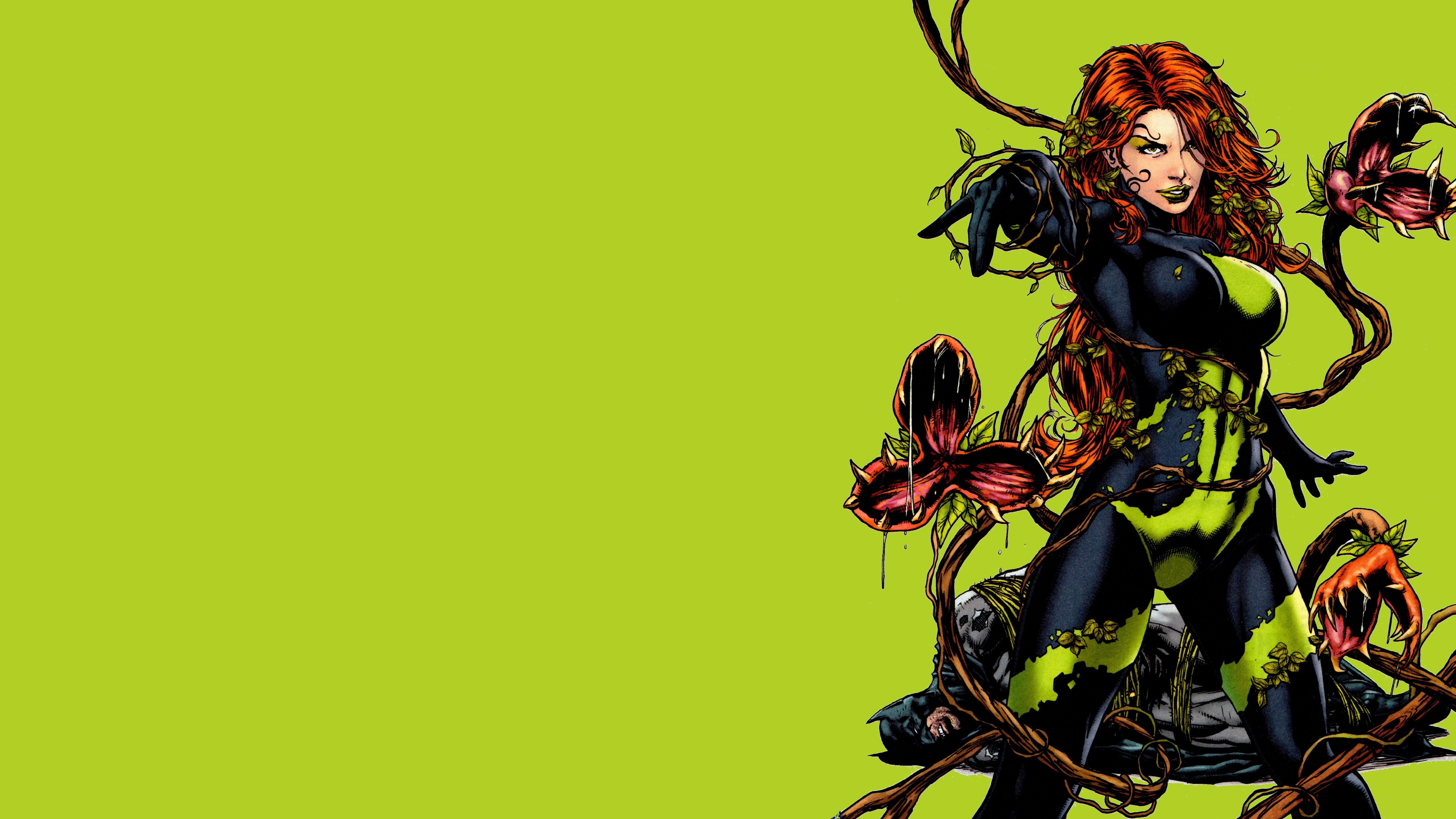 Poison Ivy Wallpaper 4k 6000x3375