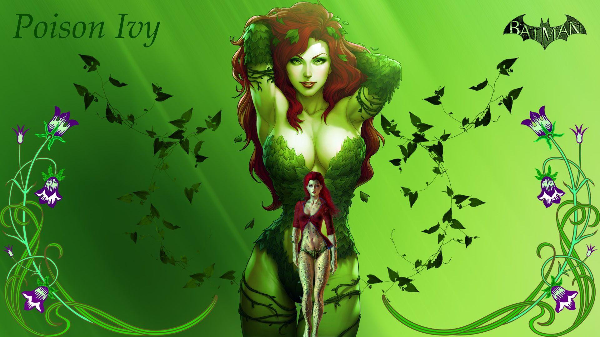 Poison Ivy Wallpaper Comic 1920x1080