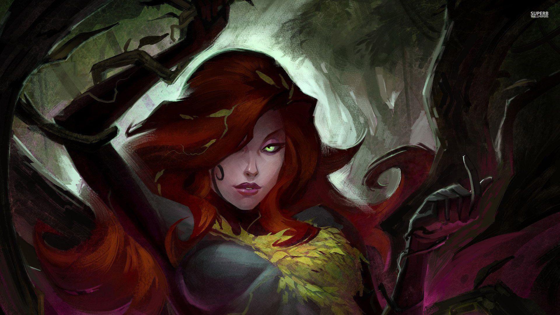 Poison Ivy Wallpaper Hd Desktop 1920x1080
