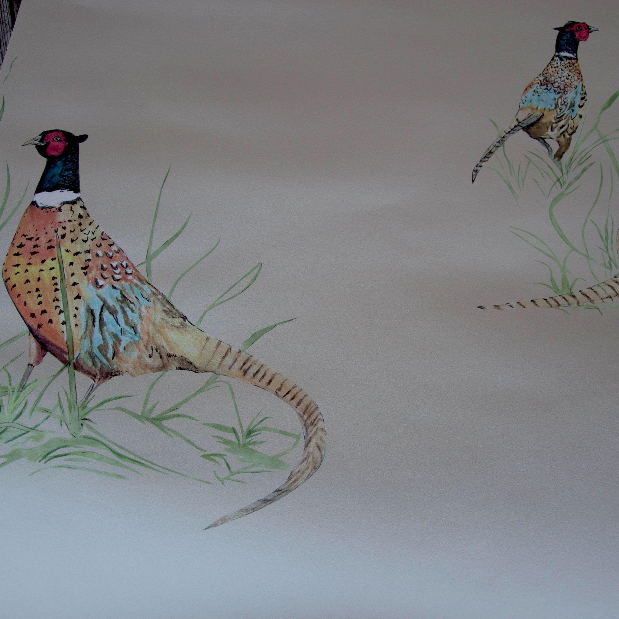 Vintage Pheasant Wallpaper 2048x2048