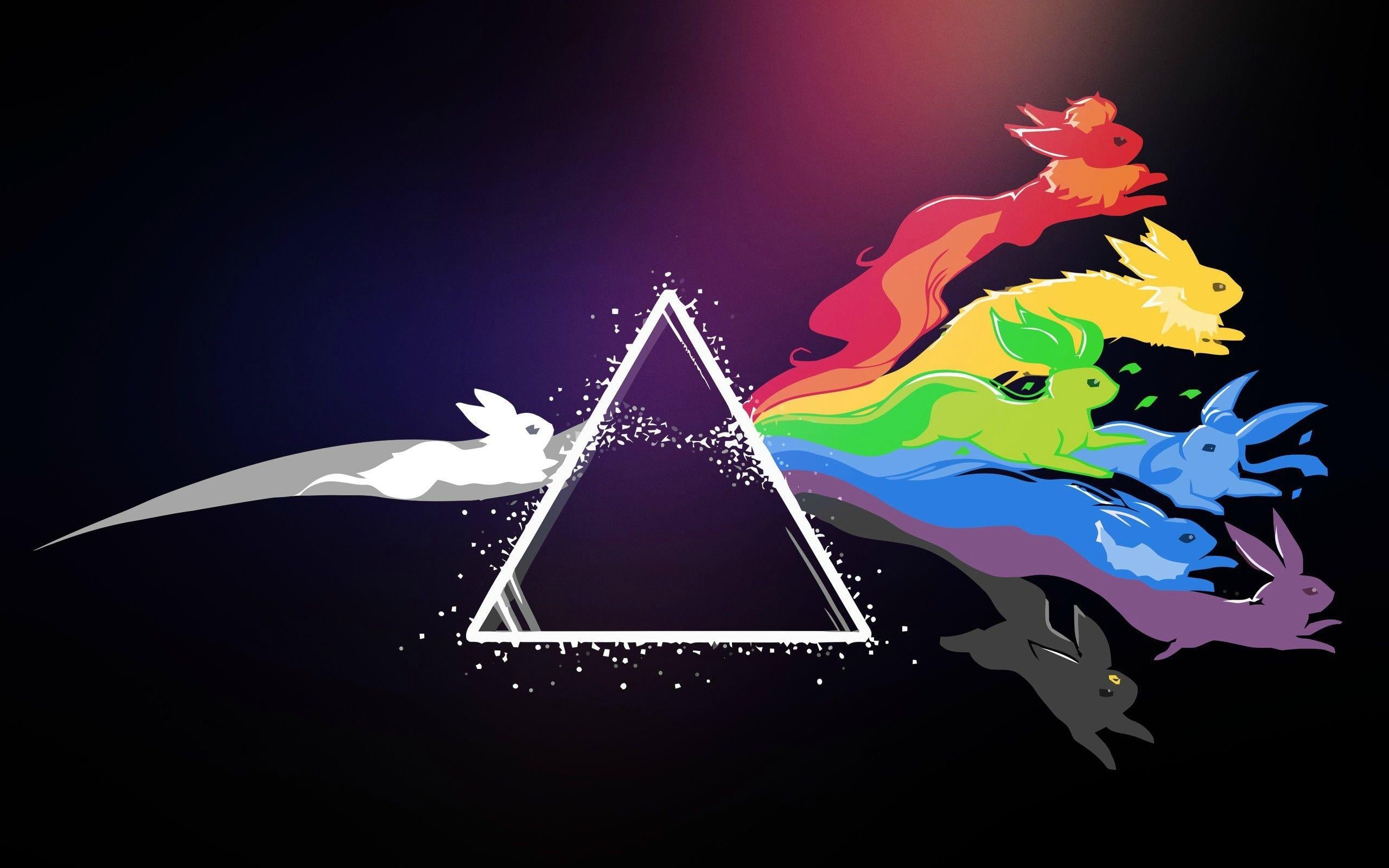 Eevee Prism Wallpaper 2560x1600