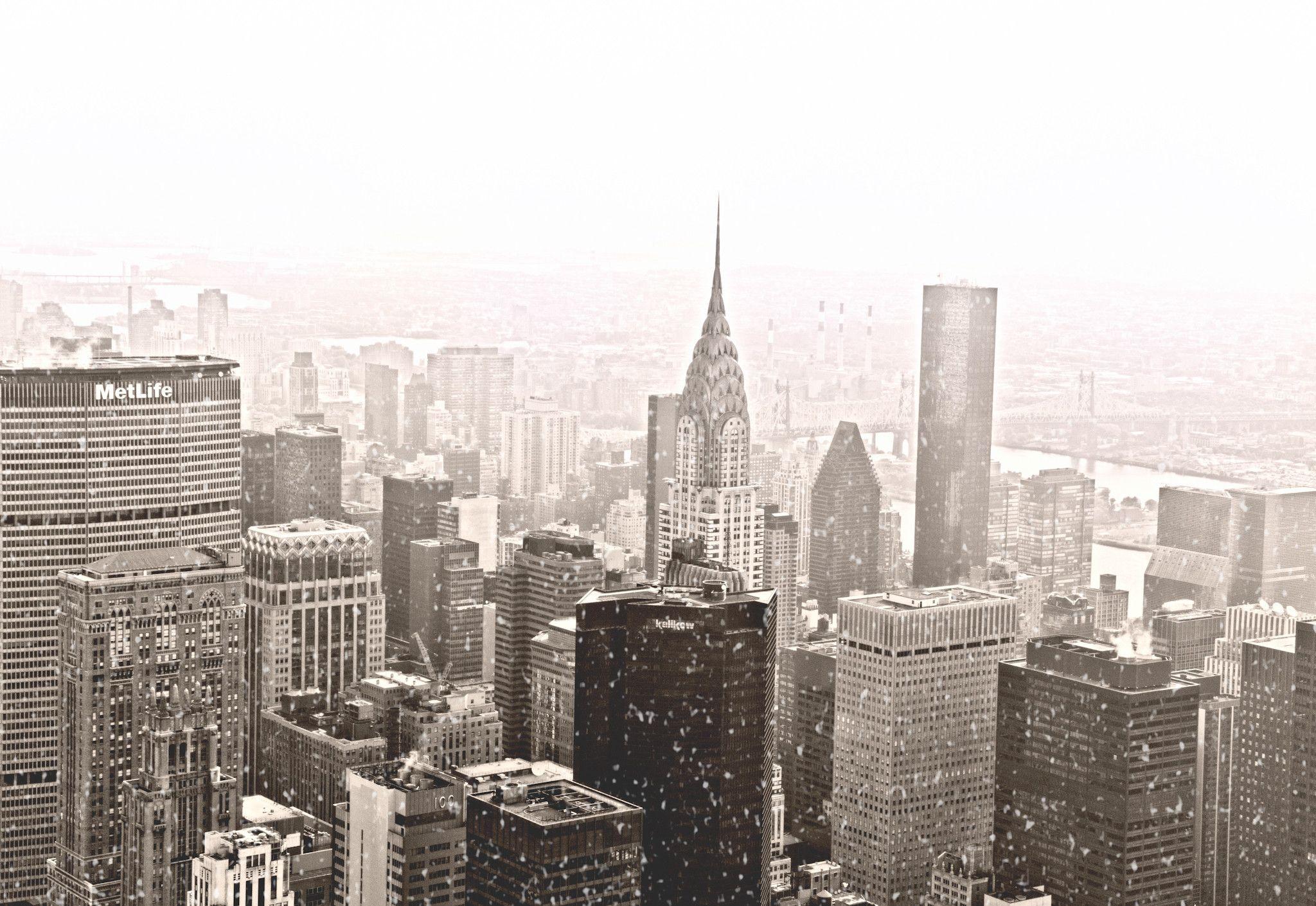 скачать New York Winter Live Wallpaper 2048x1410