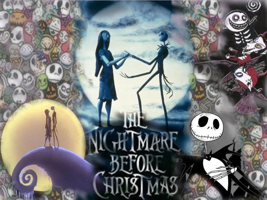 Halloween Wallpaper Jack And Sally 1024x768