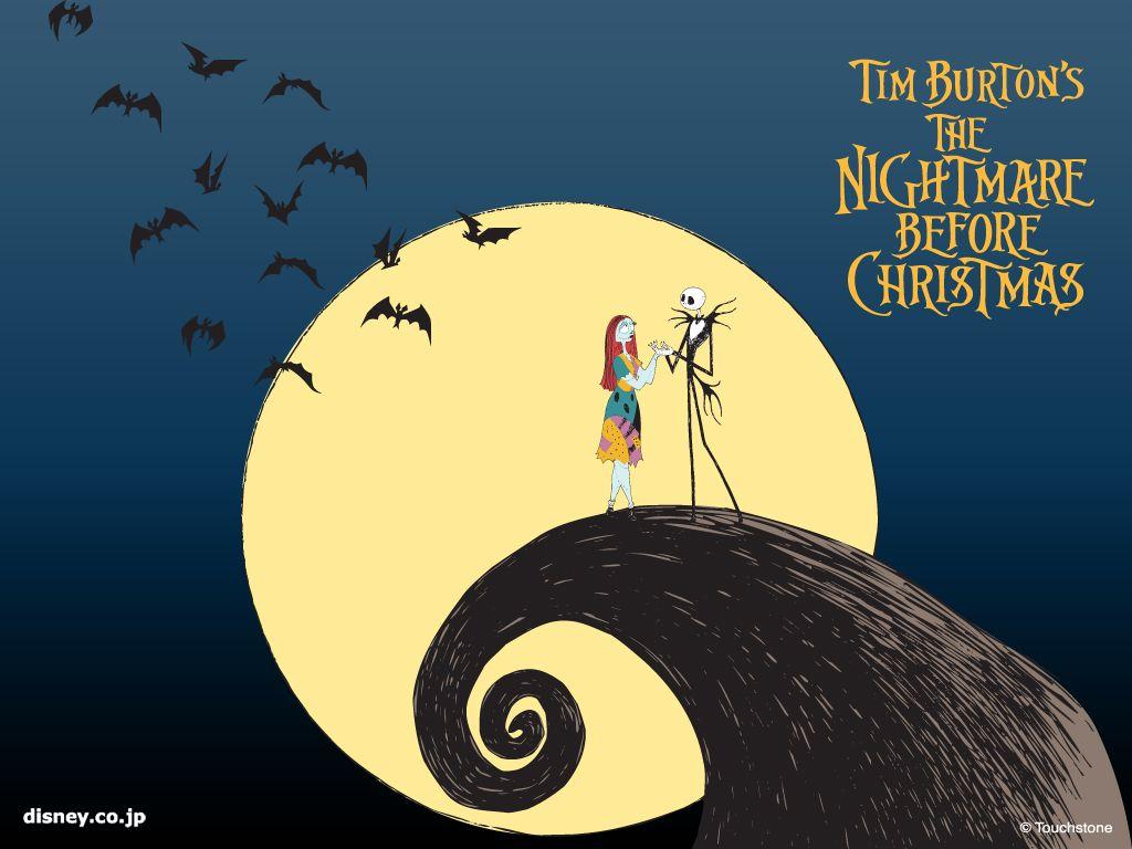 Jack And Sally Love Wallpaper 1024x768