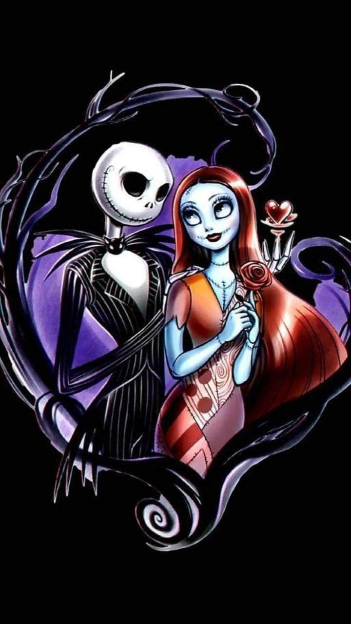 Jack And Sally Wallpaper 720x1280