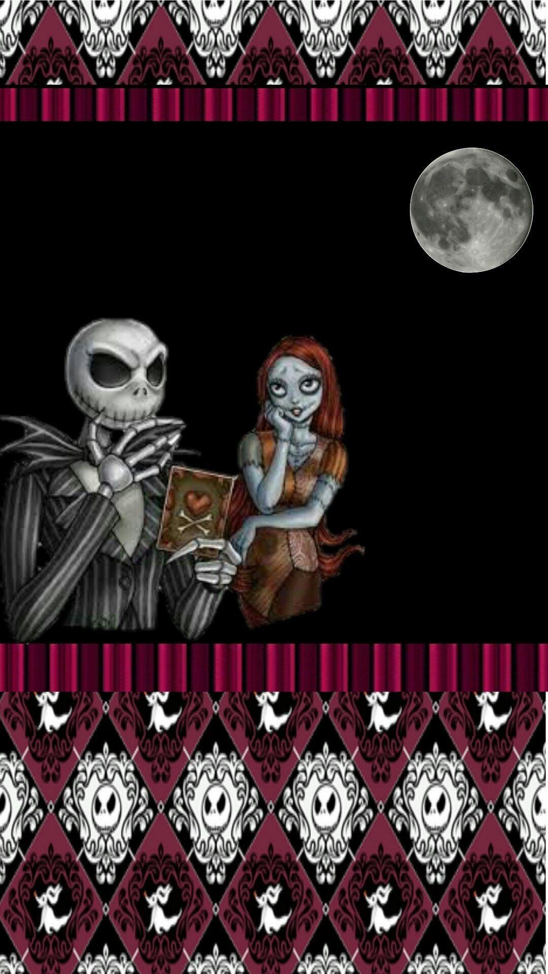 Jack And Sally Wallpaper For Android 1080x1920