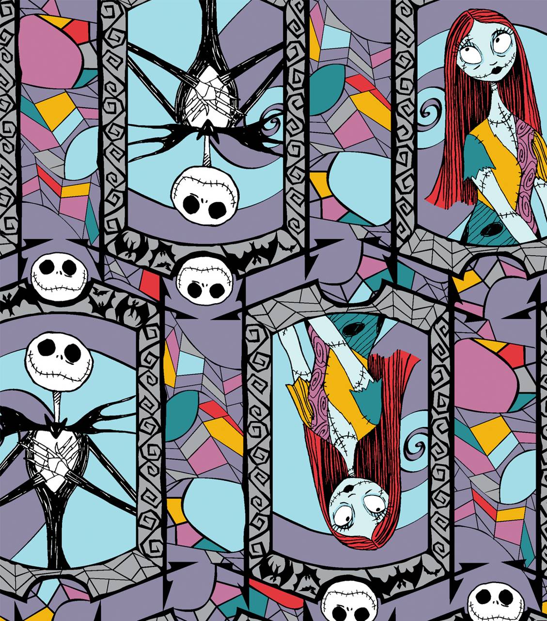 Jack Skellington And Sally Wallpaper Hd 1129x1280