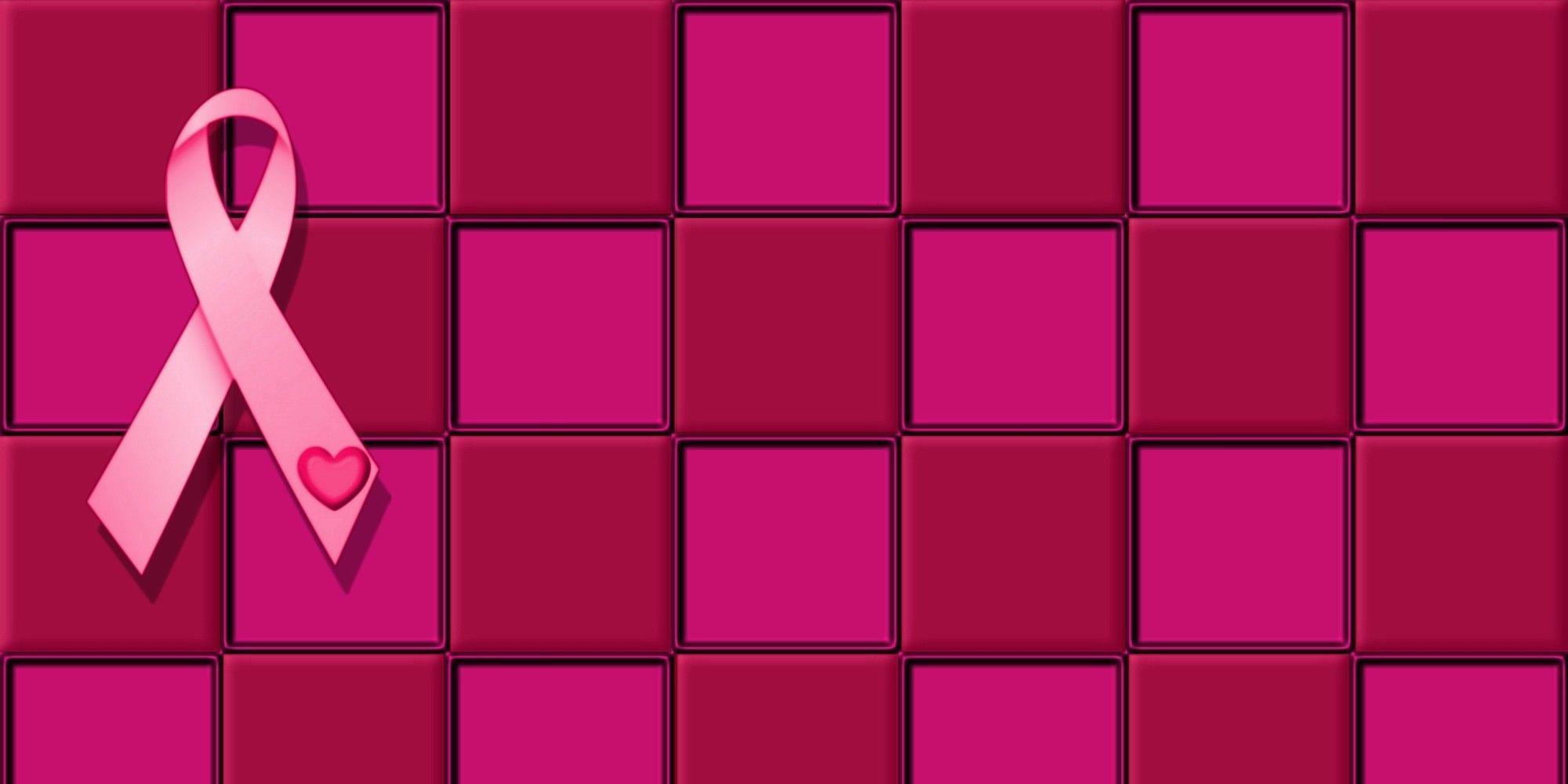 Abstract Dark Pink Breast Cancer Desktop Wallpaper Ribbons Hd 2000x1000