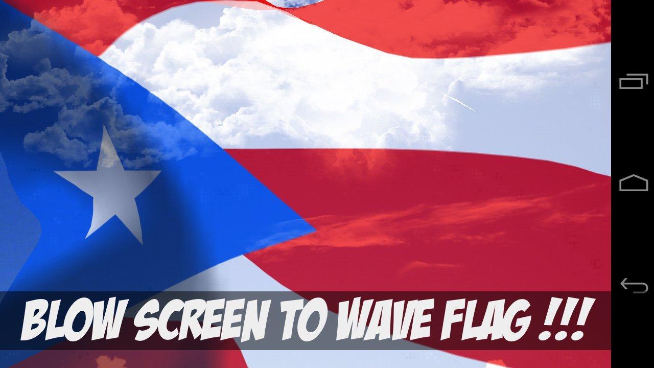 3d Puerto Rican Flag Wallpaper 1280x720
