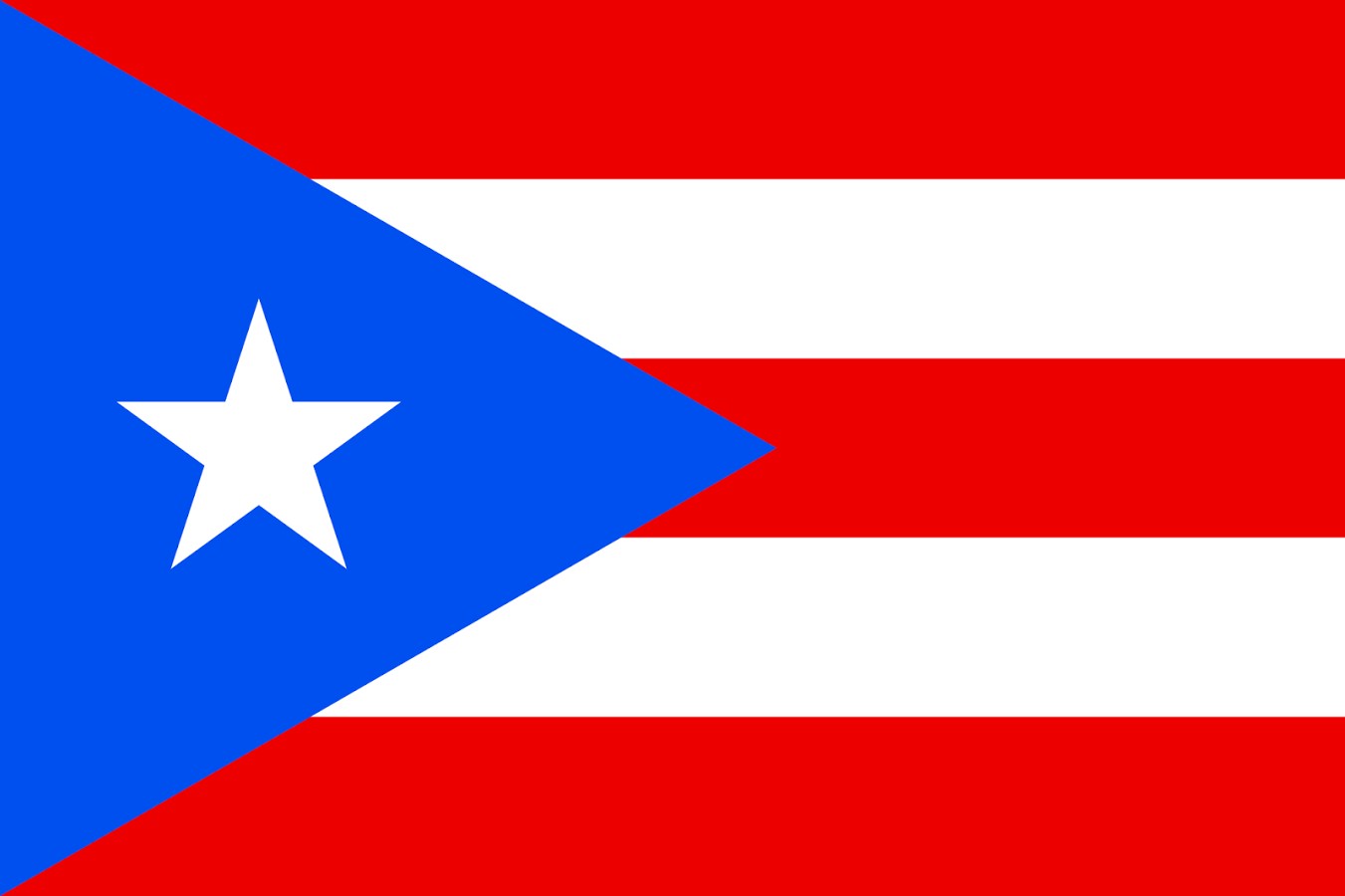 Puerto Rico Flag Hd Wallpaper 1351x900