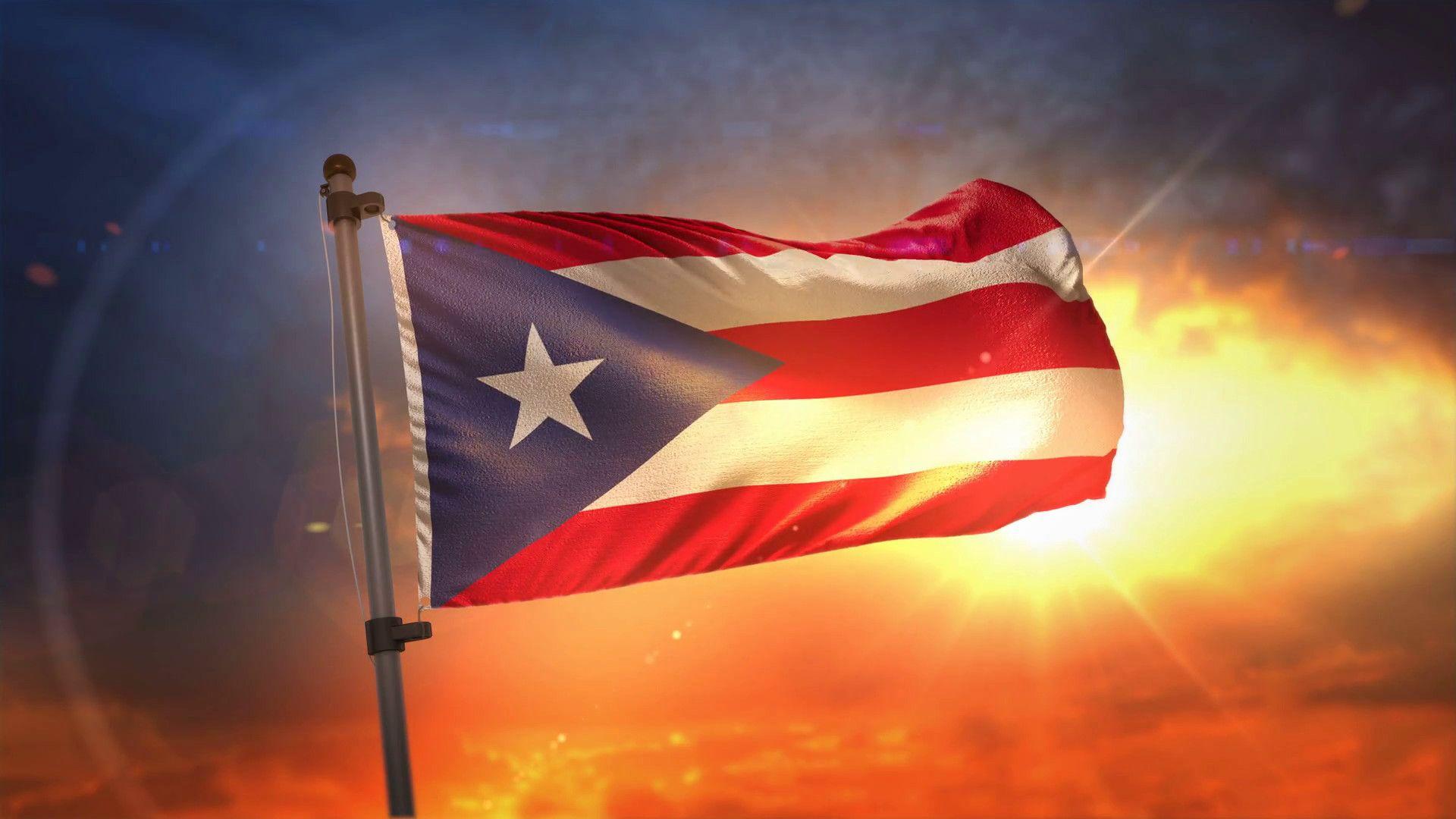Puerto Rico Wallpaper Flag 1920x1080