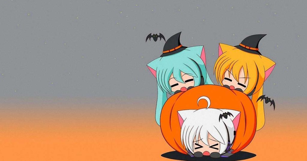 Cute Halloween Anime Wallpapers